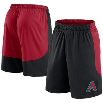 Men's Arizona Diamondbacks Fanatics Black/Red Go Hard Shorts