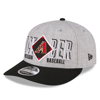 Men's Arizona Diamondbacks  New Era Gray 2023 Division Series Winner Locker Room Low Profile 9FIFTY Snapback Hat