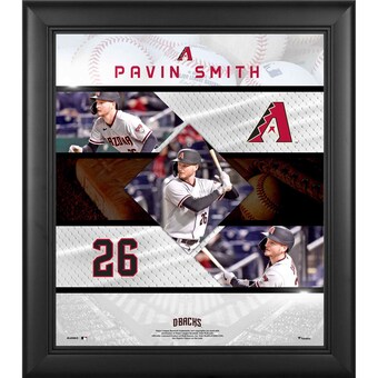 Arizona Diamondbacks Pavin Smith Fanatics Authentic Framed 15" x 17" Stitched Stars Collage