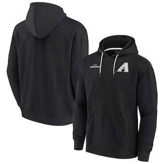 Unisex Arizona Diamondbacks Fanatics Black Elements Super Soft Fleece Pullover Hoodie