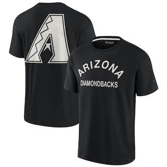 Camiseta unisex de manga corta súper suave negra Arizona Diamondbacks Elements de Fanatics