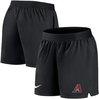 Nike Black Arizona Diamondbacks Authentic Collection Flex Vent Max Performance Shorts für Damen