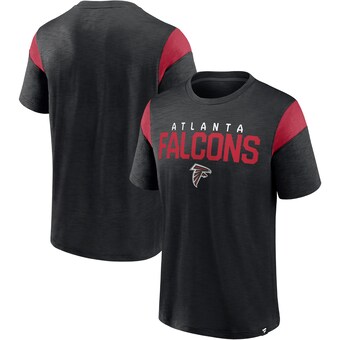 Men's Atlanta Falcons Fanatics Black Home Stretch Team T-Shirt