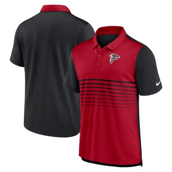 Men's Atlanta Falcons Nike Black/Red Fashion Performance Polo