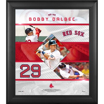 Bobby Dalbec Boston Red Sox Framed 15" x 17" Stitched Stars Collage