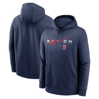 Boston Red Sox Nike Swoosh Pullover Fleece - Mens