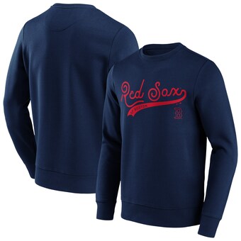 Boston Red Sox Retro Pendant Crew Sweatshirt - Mens