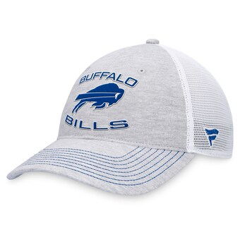 Men's Buffalo Bills Fanatics Heather Gray Trucker Adjustable Hat