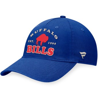 Men's Buffalo Bills Fanatics Royal Gridiron Classics Heritage Adjustable Hat