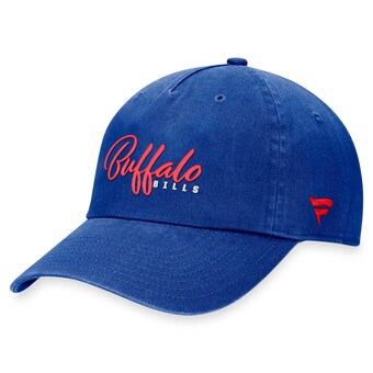 Women's Buffalo Bills Fanatics Royal Fundamentals Script Adjustable Hat