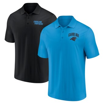 Men's Carolina Panthers Fanatics Lockup Two-Pack Polo Set