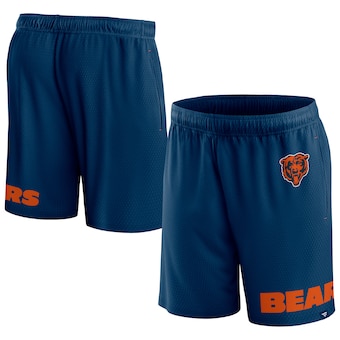 Men's Chicago Bears Fanatics Navy Clincher Shorts