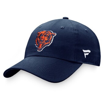 Men's Chicago Bears Fanatics Navy Fundamental Adjustable Hat