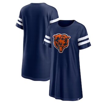 Women's Chicago Bears Fanatics Navy Victory On Dress