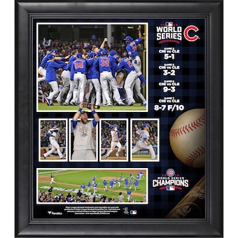 Chicago Cubs Fanatics Authentic 2016 MLB World Series Champions Framed 15" x 17" Collage