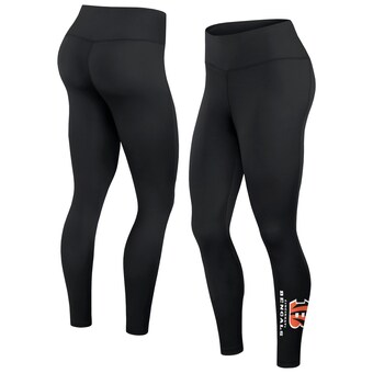 Women's Cincinnati Bengals Fanatics Black Wordmark Stacked Leggings