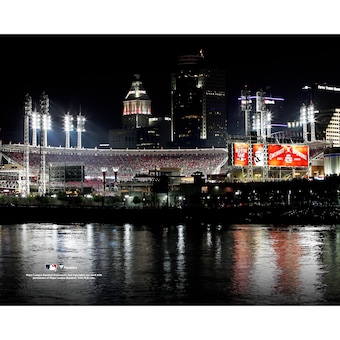 Unsigned Cincinnati Reds Fanatics Authentic Great American Ball Park Across the Water Stadium Photograph