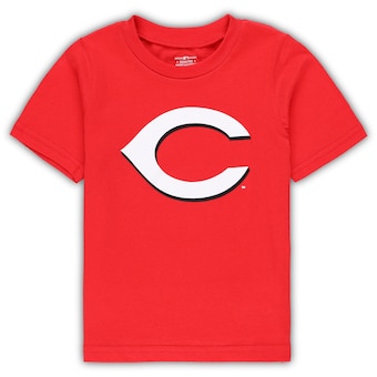 Infant Cincinnati Reds Red Team Crew Primary Logo T-Shirt