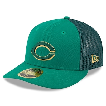 Men's Cincinnati Reds  New Era Kelly Green 2023 St. Patrick's Day Low Profile 59FIFTY Fitted Hat