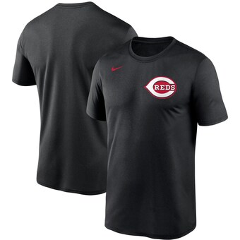 Men's Cincinnati Reds Nike Black Wordmark Legend Performance T-Shirt