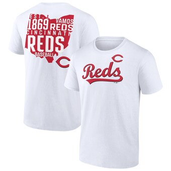 Men's Cincinnati Reds White Hot Shot T-Shirt