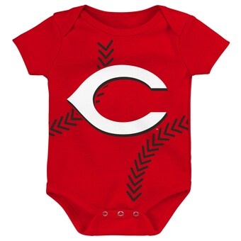 Newborn & Infant Cincinnati Reds Red Running Home Bodysuit