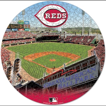 Cincinnati Reds WinCraft Round 500-Piece Puzzle