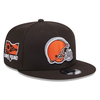 Men's New Era  Brown Cleveland Browns 2024 NFL Draft 9FIFTY Snapback Hat