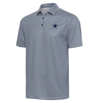 Men's Antigua  Navy/White Dallas Cowboys Skills Polo