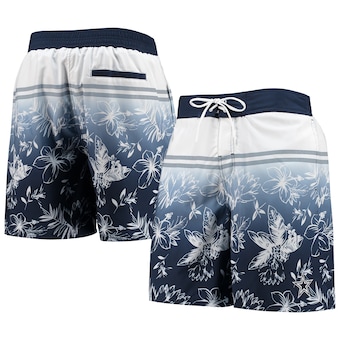 Men's Dallas Cowboys G-III Sports by Carl Banks Navy Island Volley Swim Shorts