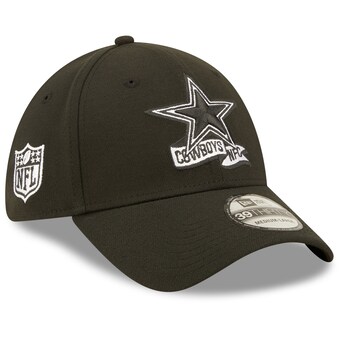 Men's Dallas Cowboys New Era Black BLK 2022 Sideline 39THIRTY Flex Hat