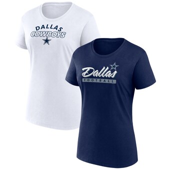 Women's Dallas Cowboys Fanatics Risk T-Shirt Combo Pack