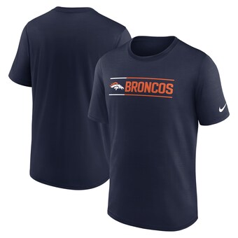 Men's Denver Broncos Nike Navy Exceed Performance T-Shirt