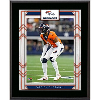 Framed Denver Broncos Patrick Surtain II Fanatics Authentic 10.5" x 13" Sublimated Player Plaque