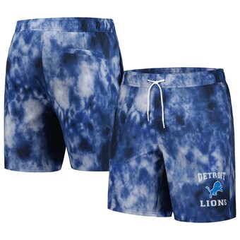 Men's Detroit Lions G-III Sports by Carl Banks  Blue Change Up Volley Swim Trunks