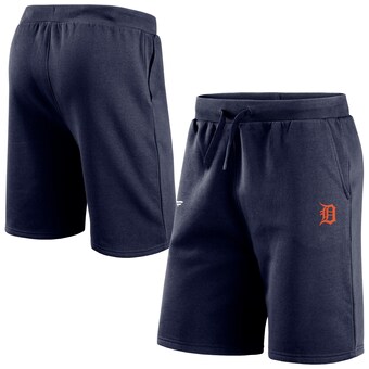 Pantalón corto de polar con gráfico del logo principal de los Detroit Tigers