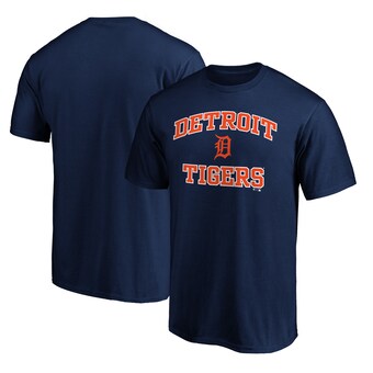 Men's Detroit Tigers Fanatics Navy Heart & Soul T-Shirt