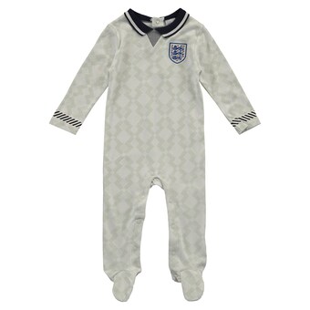 England 1990 Home Kit Sleepsuit - Baby