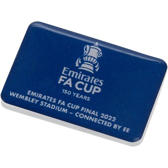 England Blue FA Cup Final Pin Badge