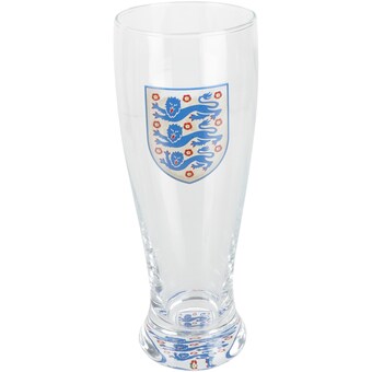 England Crest On Base Pint Glass