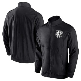 England Heritage Woven Track Jacket - Black - Mens