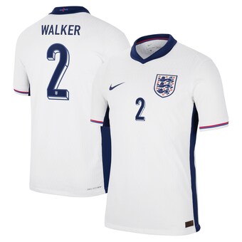 England Nike Dri Fit Adv Home Match Shirt 2024 with Walker 2 printing