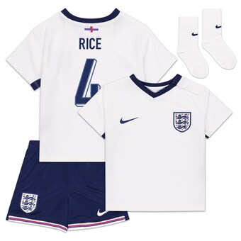 England Nike Home Stadium Mini Kit 2024 - Infant with Rice 4 printing
