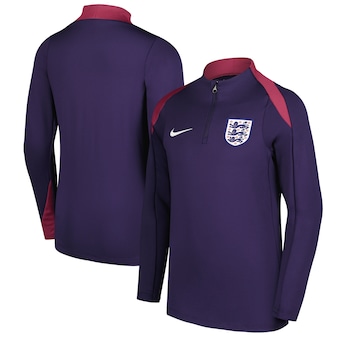 England Nike Strike Drill Top - Purple - Kids