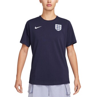 England Nike Travel T-Shirt - Purple - Womens