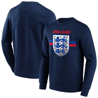 England Primary Logo Crew Sweatshirt - Navy - Mens