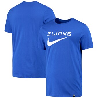 England Swoosh T-Shirt - Royal Blue