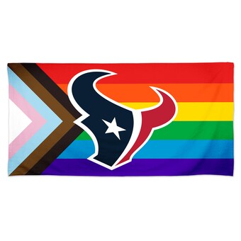 Houston Texans WinCraft 30'' x 60'' Pride Spectra Beach Towel