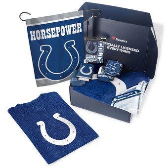 Indianapolis Colts Fanatics Pack Tailgate Game Day Essentials T-Shirt Gift Box - $107+ Value