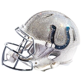 Indianapolis Colts Swarovski Crystal Large Football Helmet